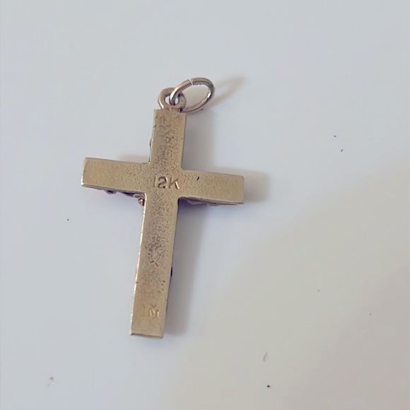 12k gold  Cross Pendant